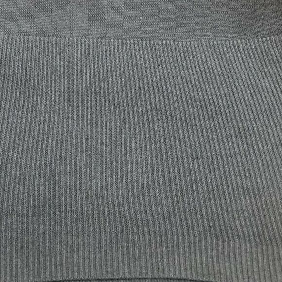Loft Lounge Sweater Womens Medium Ribbed Womens Gray Size Medium - Picture 10 of 13
